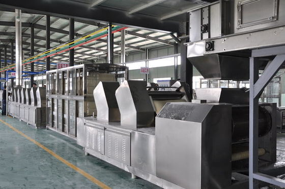 الصين آلة تصنيع المعكرونة التجارية الأوتوماتيكية كاملة من الفولاذ المقاوم للصدأ المزود